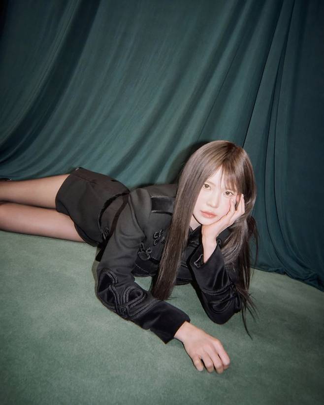 프로미스나인 송하영. 사진 | 어센드 SNS