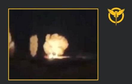 러시아 체첸 공화국 소속 특수부대 '아흐마트' 부대 장교 4명이 우크라이나 점령지에서 탄약 운송 중 차량 폭발로 사망했다. /우크라이나 국방부 정보총국