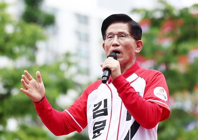 김문수 국민의힘 대통령 후보/뉴스1