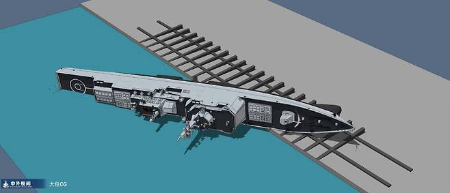 1000007804.jpg 실시간) 위성사진으로 수정된 북한버젼 이지스 침수 시뮬레이션