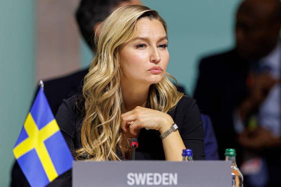 에바 부슈 스웨덴 에너지부 장관 겸 부총리. AFP=연합뉴스