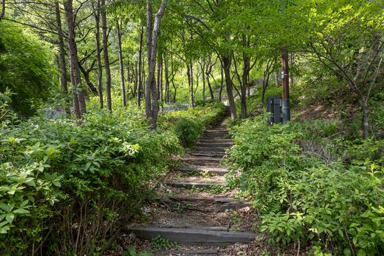 지난 5월 2일 오후 서울시 종로구 청휘각 터의 모습. 김정훈 기자.