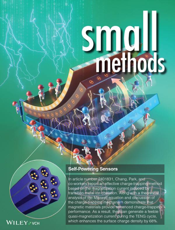 국제 저명학술지 Small Methods 표지. 한국세라믹기술원 제공