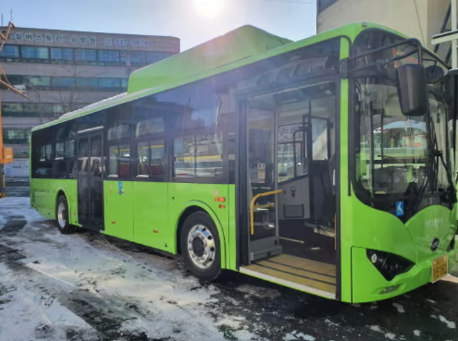 친환경 전기 저상버스. 서울시 제공