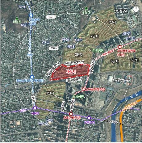 &nbsp;양천구 목동 904번지 일대. 서울시 제공