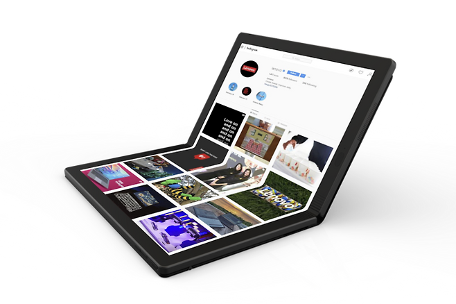 폴더블 노트북. [사진출처=레노버]