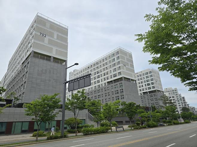 세종특별시 새롬동의 한 단지 모습. 홍승희 기자