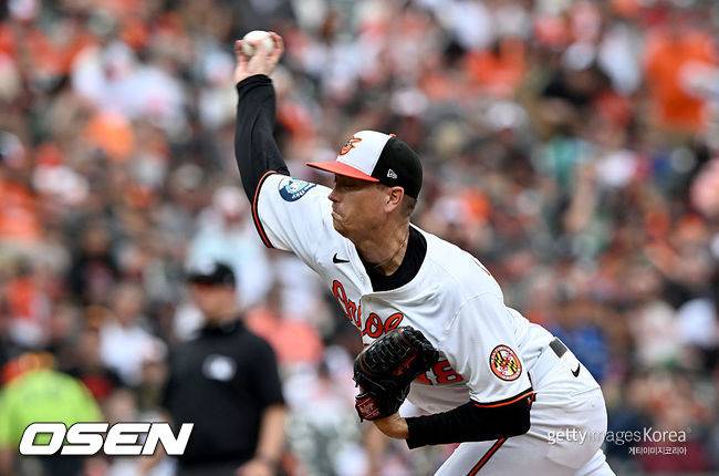 [사진] 볼티모어에서 방출된 카일 깁슨. ⓒGettyimages(무단전재 및 재배포 금지)