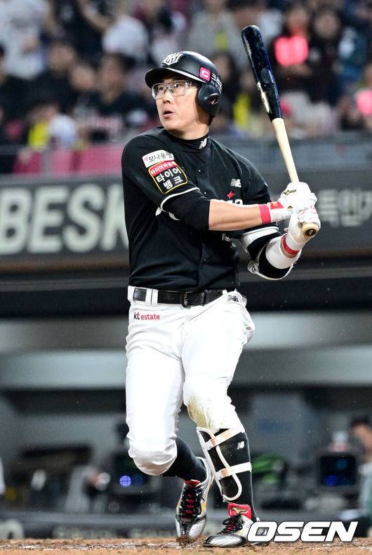 [OSEN=최규한 기자] KT 허경민. 2025.04.17 / dreamer@osen.co.kr