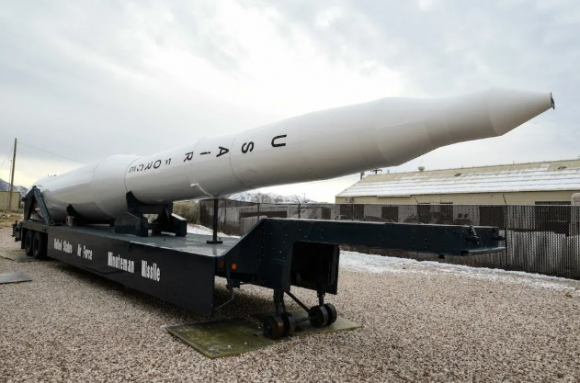 미국 미니트맨3 대륙간탄도미사일(ICBM) 자료사진