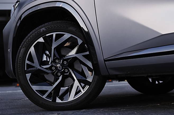 르노 코리아 그랑 콜레오스. 사진: 김학수 기자