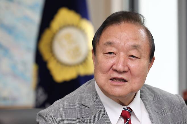 정대철 헌정회장 ⓒ시사저널 박은숙