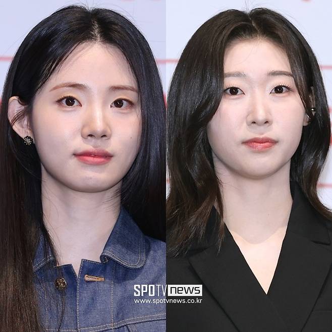 ▲ 신시아(왼쪽), 한예지. ⓒ곽혜미 기자