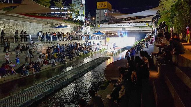 청계 라이브 패션쇼 모습 [서울시설공단 제공. 재판매 및 DB 금지]