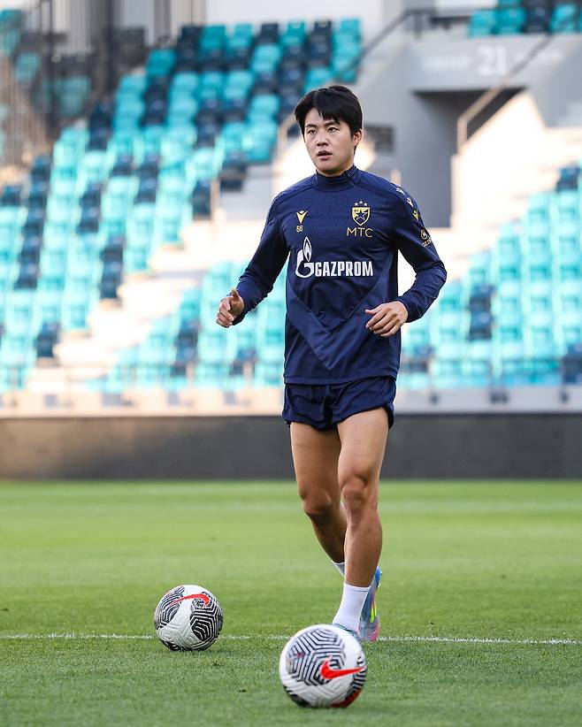 출처=츠르베나즈베즈다 SNS 캡쳐