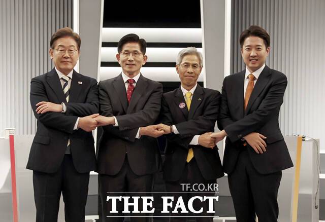 이준석 개혁신당 대선 후보가 이재명 더불어민주당 후보가 주장한 양수발전소 활용 구상에 대해 "대장동 사건처럼 사적인 이익을 추구한 것이 아니냐라는 의심을 받을 수 있다"고 주장했다. /국회사진기자단