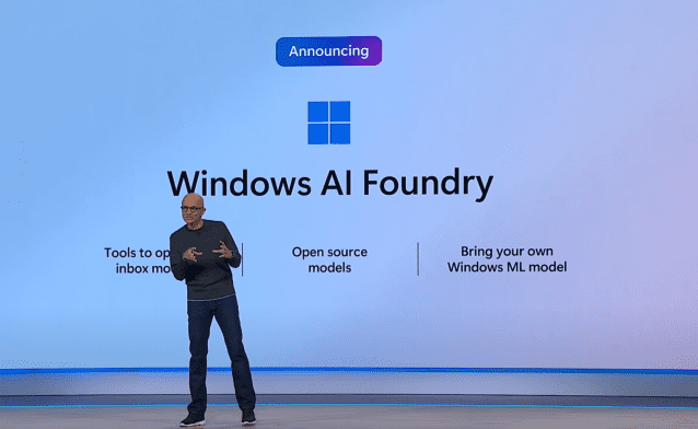 (사진=마이크로소프트 빌드 2025 영상 캡처)