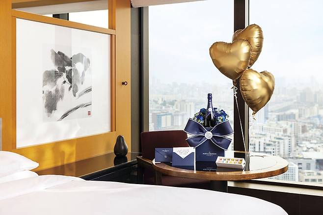 그랜드하얏트서울 ‘퍼렐 윌리엄스×모엣 샹동’생일 축하 패키지