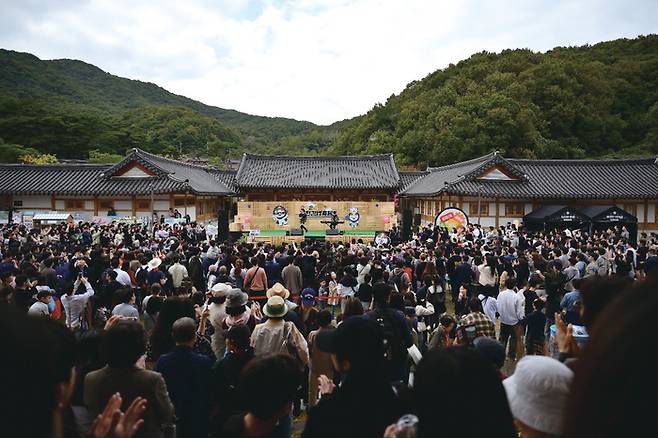 김천 김밥축제 현장(사진 김천시)
