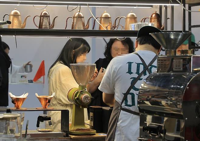 지난 8일 서울 강서구 코엑스 마곡에서 열린 카페디저트페어 현장. 연합뉴스