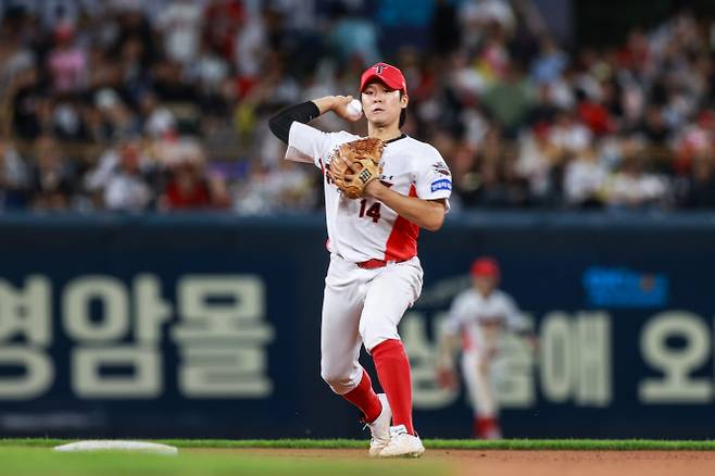 KIA 타이거즈의 대표 멀티 플레이어인 김규성. KIA 제공