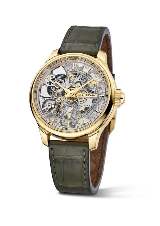 쇼파드는 L.U.C 풀 스트라이크 모델로 시계 업계 오스카상이라 불리는 제네바 시계 그랑프리에서 최고 영예인 황금 바늘 상을 받은 바 있다. 사진 쇼파드