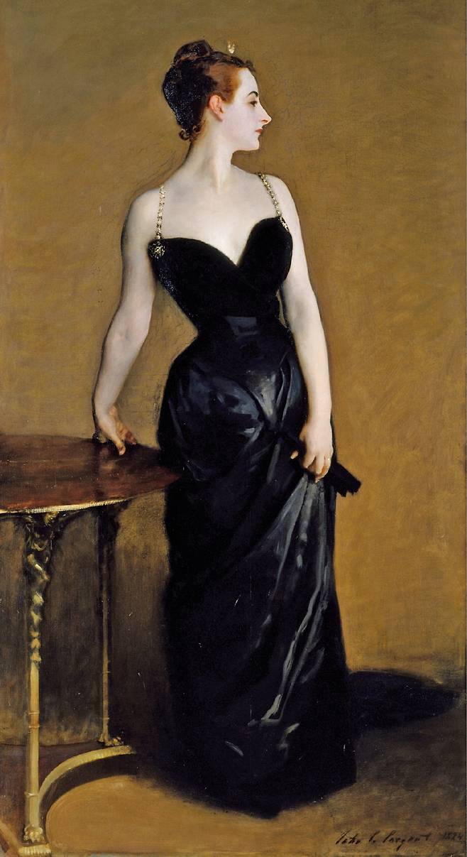‘마담 X(비르지니 아멜리 고트로)’(1883~1884) /The Metropolitan Museum of Art