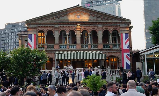 A birthday celebration for King Charles III is held on Thursday at the British Embassy Residence in Jung-gu, Seoul. (British Embassy Seoul)