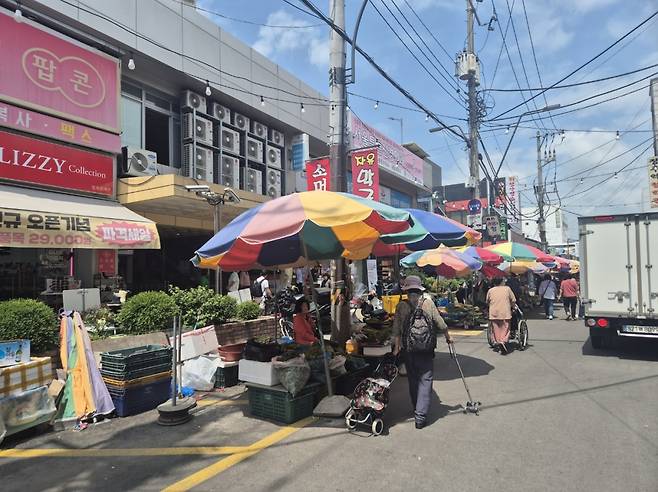 강원도 원주 중앙시장. 이강민 기자