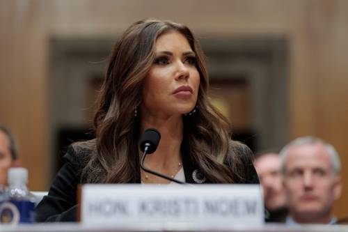 크리스티 놈 미국 국토안보부 장관 [AFP = 연합뉴스]