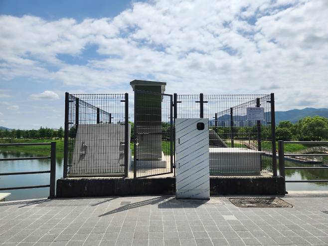 한들양수장 전경. /사진제공=양평군