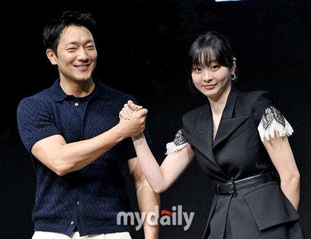 디즈니+ 시리즈 '나인퍼즐' 손석구, 김다미/마이데일리 DB