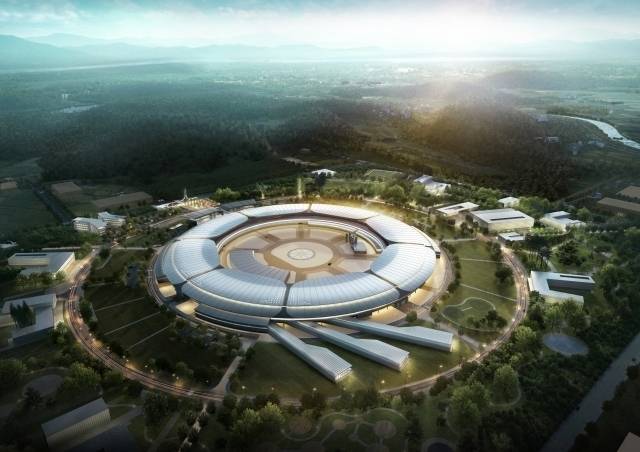 충북 오창에 구축중인 다목적 방사광가속기 [한국기초과학지원연구원 제공]