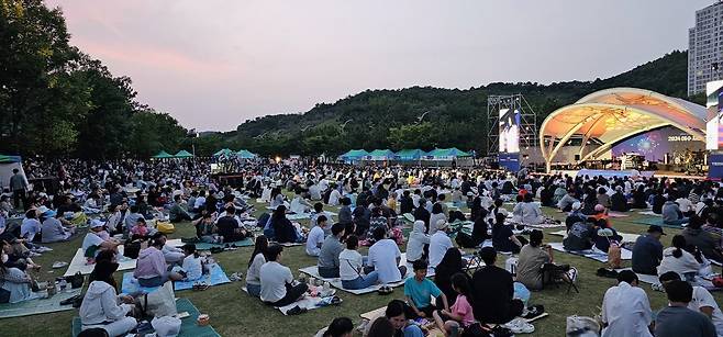 여수 재즈페스티발 자료 사진.