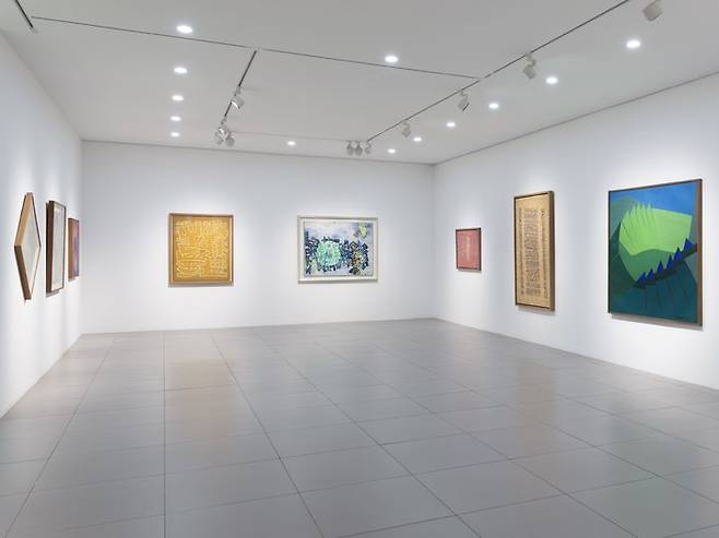 55주년 한국 현대미술의 서사 2부 전시 전경 *재판매 및 DB 금지