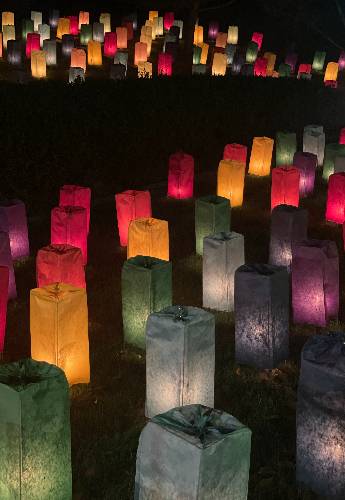 2024 원주한지문화제 '빛의 정원'. 원주한지문화제 추진위원회 제공