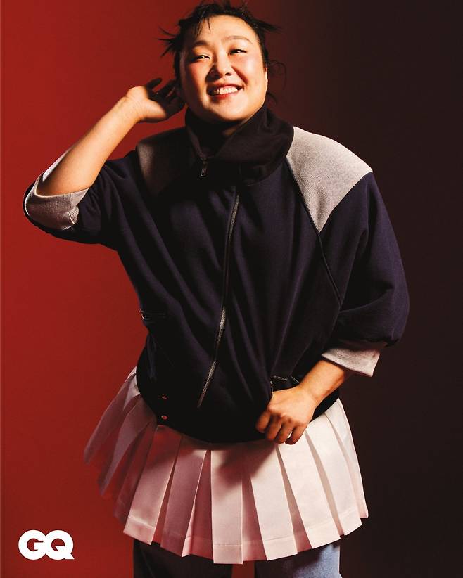 개그우먼 이수지. 사진제공ㅣGQ 코리아