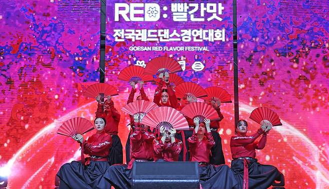 지난해 열린 전국레드댄스 경연대회 [괴산군 제공. 재판매 및 DB 금지]