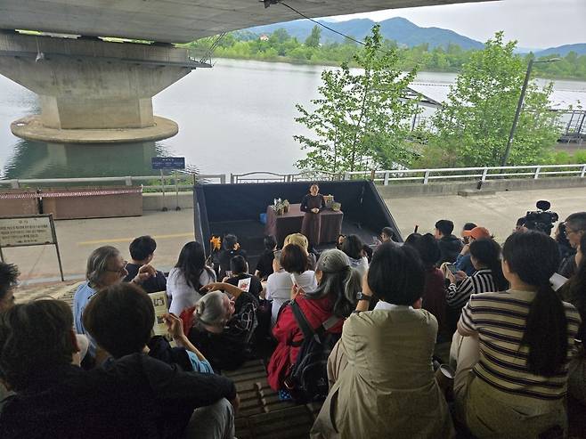 23일 인형극장에서 열린 인형극 [촬영 이상학]