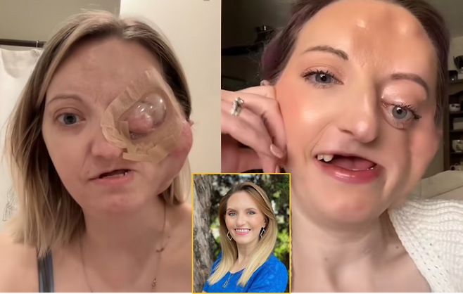 단순한 치통으로 생각했다가 희귀 침샘암을 진단받고, 세 차례 암이 재발, 두차례 얼굴 재건수술을 받는 등 치료를 받다 올해 초 33세 나이로 세상을 떠난 여성의 사연이 전해졌다. [사진=SNS]