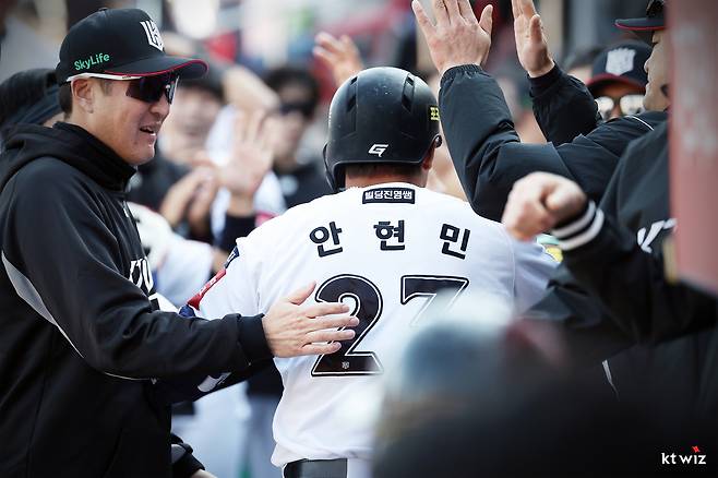 KT 위즈 안현민. (KT 제공)