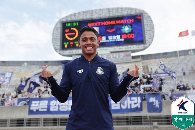 서울 이랜드의 페드링요. (한국프로축구연맹 제공)