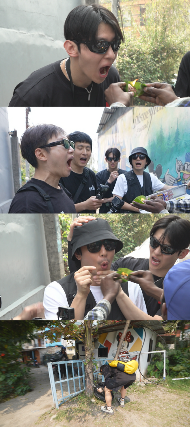 ‘태계일주4’ 덱스, 네팔 ‘불 먹방’ 도전 중 충격 (제공: MBC)