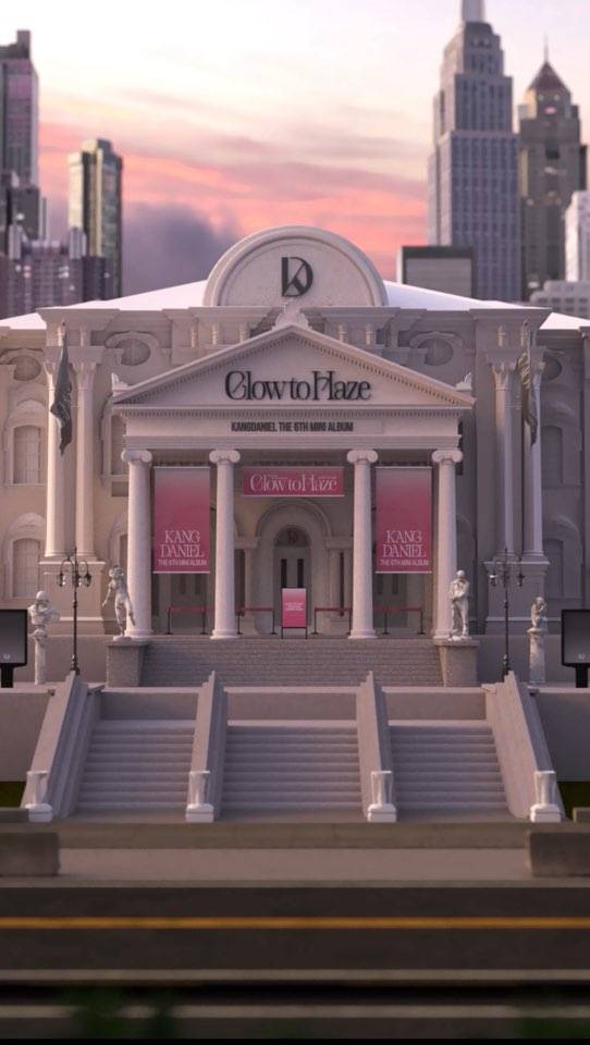 A screen grab from Kang Daniel's trailer for ″Glow to Haze″ [ARA]