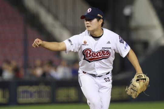 두산 김택연. 사진[연합뉴스]