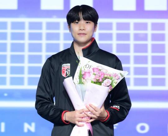 2024-25시즌 신인드래프트서 정관장 지명을 받은 손혜진. 사진[연합뉴스]