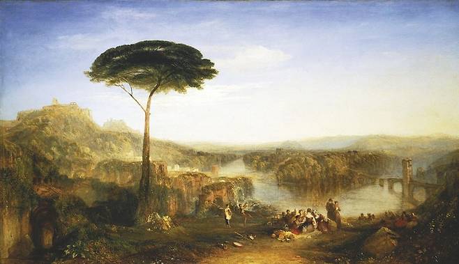 윌리엄 터너가 그린 차일드 헤럴드의 순례. 1823년 작품.