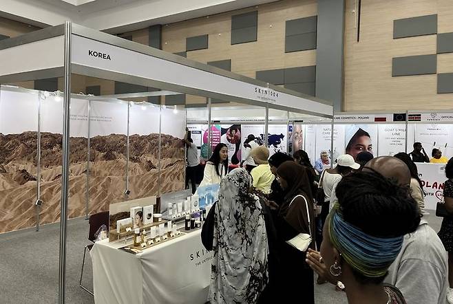 스킨1004 ‘2025 뷰티 케냐’ 부스 이미지 (사진=스킨1004 제공) *재판매 및 DB 금지