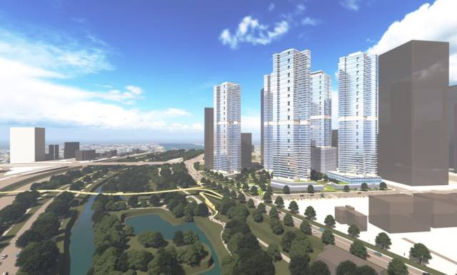 여의도 광장아파트 재건축 투시도. 자료 제공=영등포구