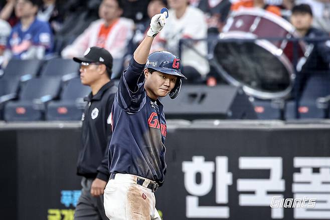 ▲ 손호영 ⓒ롯데 자이언츠